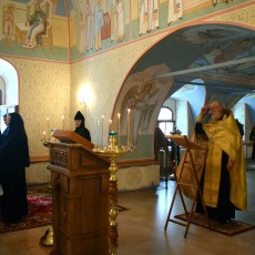 Совершен молебен о воинстве нашем Российском