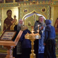22 февраля в обители совершен чин прощения