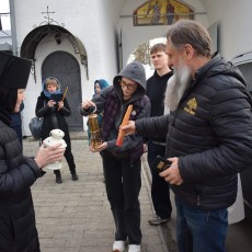 Встреча в обители Благодатного Огня Встреча в обители Благодатного Огня